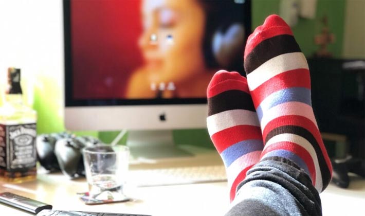 Got stripes? Stylish compression socks for healthier legs